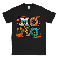 Black Fall Autumn Leopard Momo Classic Tee - LillyAllenDesigns