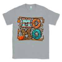 Heather Grey Fall Autumn Leopard Momo Classic Tee - LillyAllenDesigns