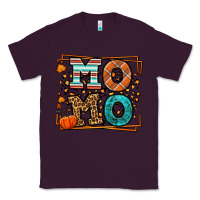 Plum Fall Autumn Leopard Momo Classic Tee - LillyAllenDesigns