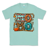 Seafoam Fall Autumn Leopard Momo Classic Tee - LillyAllenDesigns