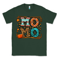 Sports Green Fall Autumn Leopard Momo Classic Tee - LillyAllenDesigns