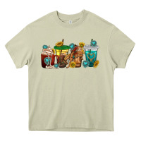 Mossy western rodeo coffee cup Heavy Core Tee - texasbilliewilder