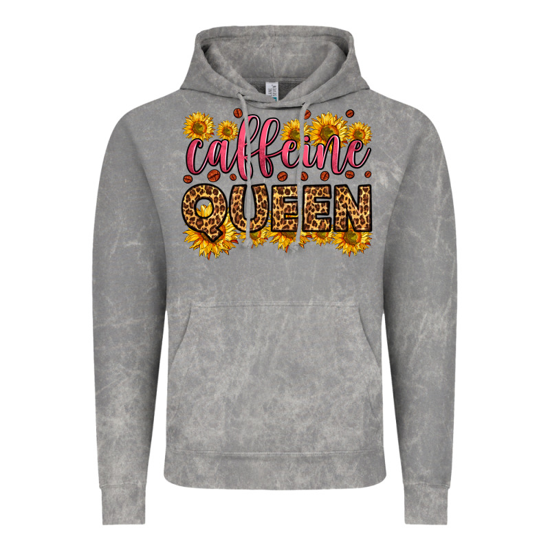 Caffeine Queen Vintage Hoodie by HRA Design Shop | Teevron