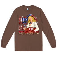 Chestnut born free but now im expensive Long Sleeve Tee - NancyCooperArtShop