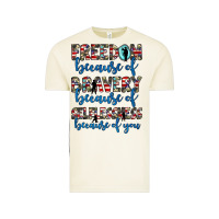 Vintage Arctic freedom because of bravery because of selflessness because of you Vintage Tee - JahusDesignShop