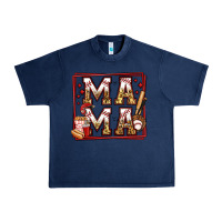 Navy baseball mama Urban Heavy Tee - Jasminsmagicworld