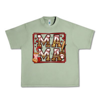 Oil Green baseball mama Urban Heavy Tee - Jasminsmagicworld