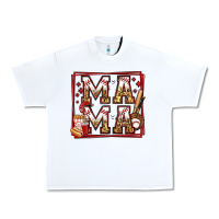 White baseball mama Urban Heavy Tee - Jasminsmagicworld
