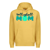 Antique Gold Volleyball Mom Premium Hoodie - Bettercallsaul