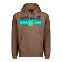 Chestnut Volleyball Mom Premium Hoodie - Bettercallsaul
