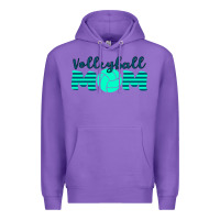 Purple Volleyball Mom Premium Hoodie - Bettercallsaul
