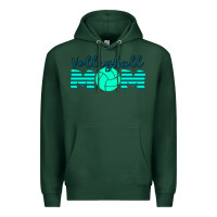 Sports Green Volleyball Mom Premium Hoodie - Bettercallsaul