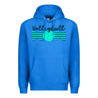 True Royal Volleyball Mom Premium Hoodie - Bettercallsaul
