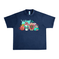 Navy religious coffee cups Urban Heavy Tee - AdoDesignShop