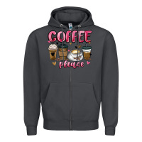 Smoke coffee please Zipper Hoodie - MaliasSmallBusiness