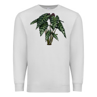 Dove Grey Amazon Elephant Ear Premium Sweatshirt - LillyAllenDesigns