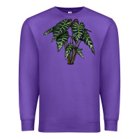 Purple Amazon Elephant Ear Premium Sweatshirt - LillyAllenDesigns