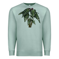 Seafoam Amazon Elephant Ear Premium Sweatshirt - LillyAllenDesigns
