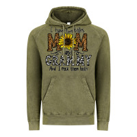 Vintage Olive i have two titles mom and grmmh and i rock them both Vintage Hoodie - CowhideDigitalArt