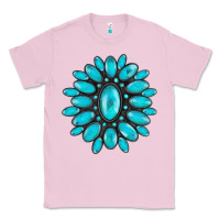 Bubblegum Pink turqoise gemstone Classic Tee - AdoDesignShop