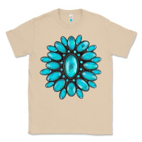 Mushroom turqoise gemstone Classic Tee - AdoDesignShop