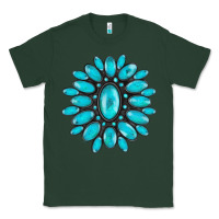 Sports Green turqoise gemstone Classic Tee - AdoDesignShop