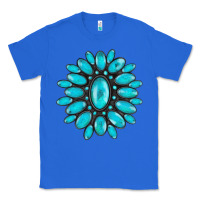 True Royal turqoise gemstone Classic Tee - AdoDesignShop