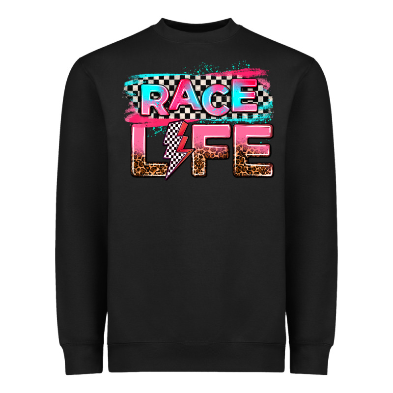Race Life Heavyweight Sweatshirt by AdoDesignShop | Teevron