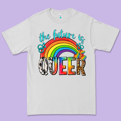 Premium Tee the future is queer