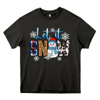 Asphalt let it snow Heavy Core Tee - Zillion Design Studio
