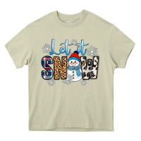 Mossy let it snow Heavy Core Tee - Zillion Design Studio