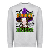 Spooky Heifer Halloween Heavyweight Sweatshirt | Teevron