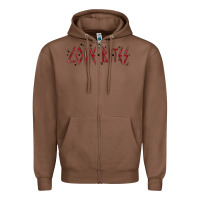 Chestnut love bites Zipper Hoodie - MaliasSmallBusiness