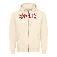 Sandshell love bites Zipper Hoodie - MaliasSmallBusiness
