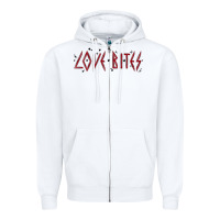 White love bites Zipper Hoodie - MaliasSmallBusiness