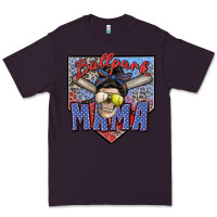 Plum ballpark mama Premium Tee - Zillion Design Studio