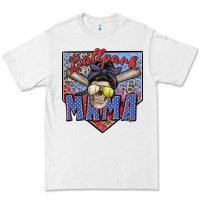 White ballpark mama Premium Tee - Zillion Design Studio