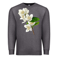 Charcoal Heather Mock Oranges Premium Sweatshirt - LillyAllenDesigns