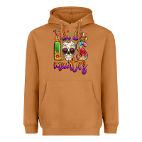 Meerkat dia de los muertos Heavyweight Hoodie - LillyAllenDesigns