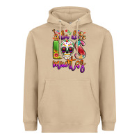 Mushroom dia de los muertos Heavyweight Hoodie - LillyAllenDesigns
