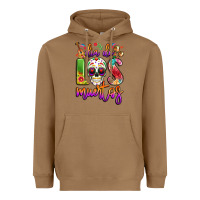 Toasted Coconut dia de los muertos Heavyweight Hoodie - LillyAllenDesigns