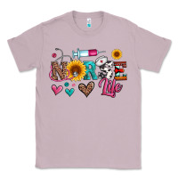 Lilac western nurse life Classic Tee - Artiststas
