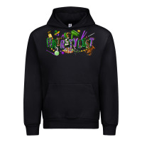 Black hairstylist mardi gras Urban Hoodie - CowGirlArtShop