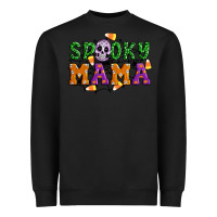 Black Spooky mama Heavyweight Sweatshirt - Artiststas