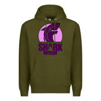Army Green shark Week Premium Hoodie - Bettercallsaul