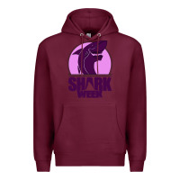Burgundy shark Week Premium Hoodie - Bettercallsaul