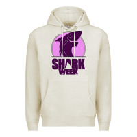 Oatmeal Heather shark Week Premium Hoodie - Bettercallsaul