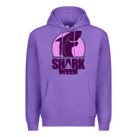 Purple shark Week Premium Hoodie - Bettercallsaul