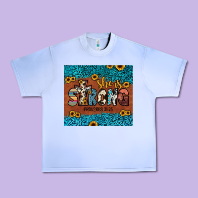 She Is Strong Urban Heavy Tee Designed By Jahusdesignshop