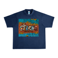 Navy she is strong Urban Heavy Tee - JahusDesignShop